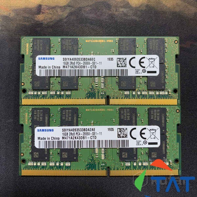 Ram Laptop DDR4 8GB Samsung 3200MHz Chính Hãng - Mới Bảo hành 36 tháng