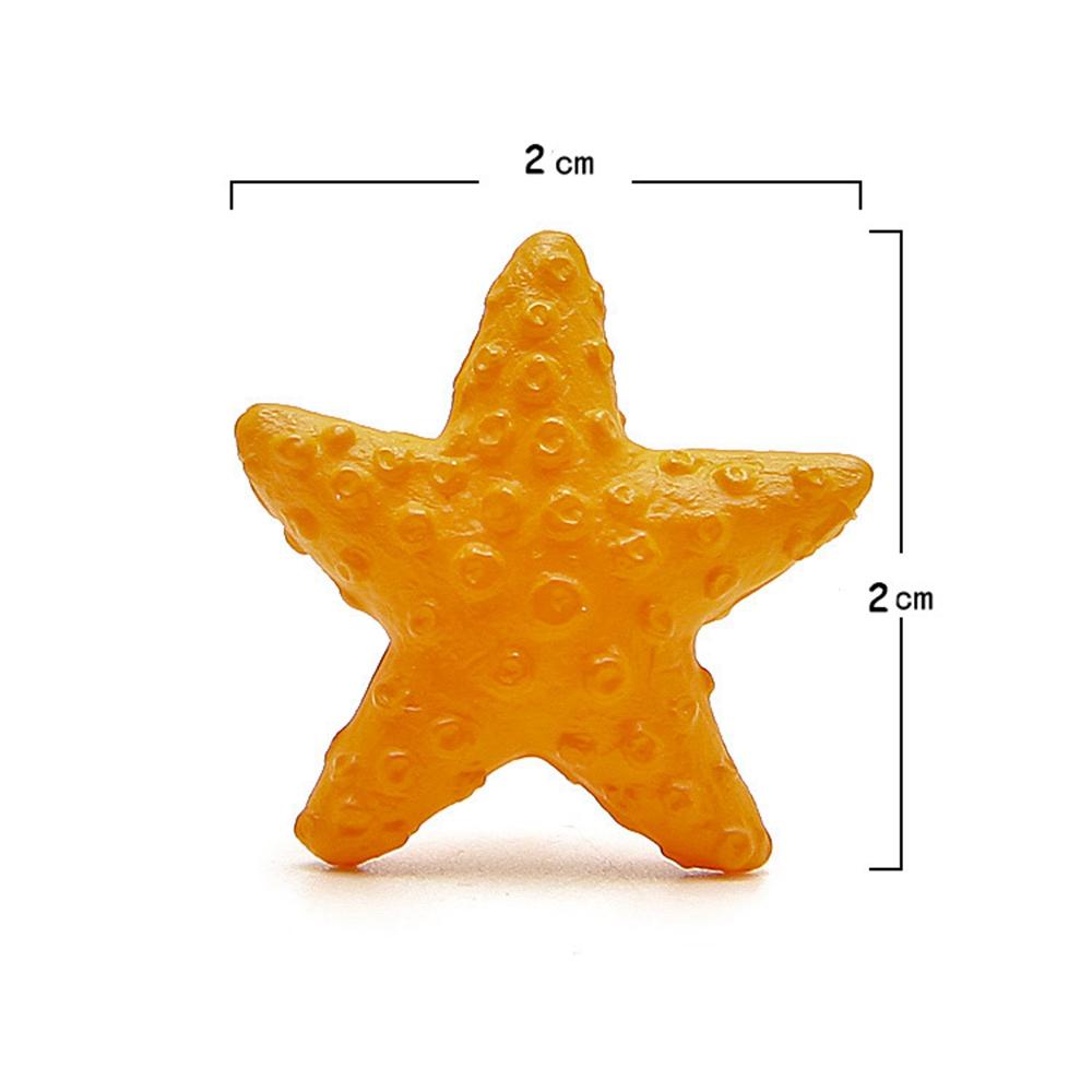 YIYU Sao Biển Nhiều Màu Dễ Thương Trang Trí Bể Cá