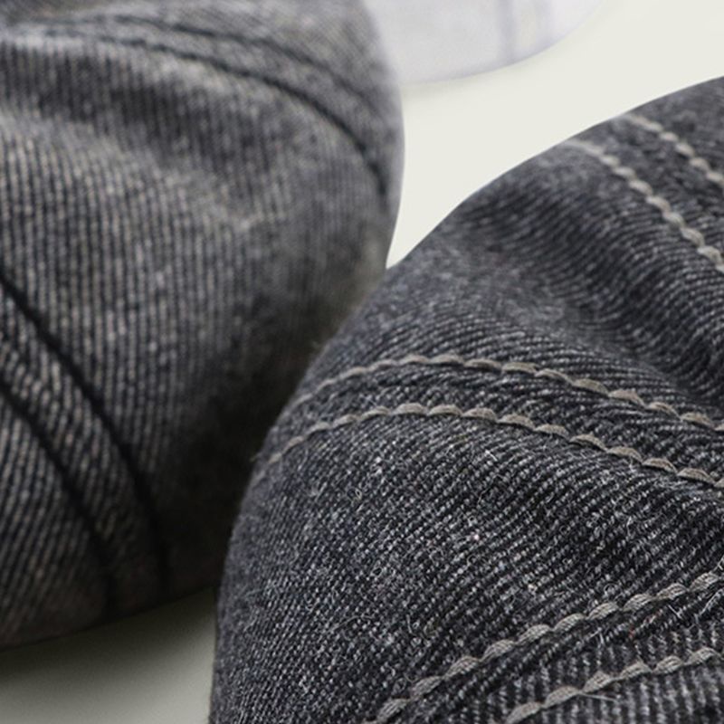 Mũ Beret Vải Len 8 Tấm Họa Tiết Kẻ Sọc Phong Cách Vintage Dành Cho Nam Nữ