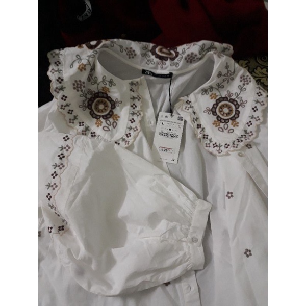 Áo sơ mi zara size L form nhỏ