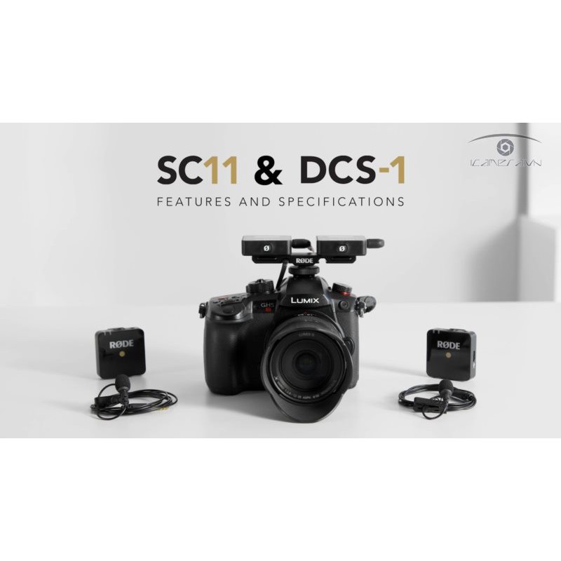 [Mã 159ELSALE hoàn 7% xu đơn 300K] RODE DCS-1 ĐẾ GÀI KÉP 2 MIC VÀ PHỤ KIỆN CHO MÁY ẢNH DSLR MIRRORLESS HÀNG CHÍNH HÃNG