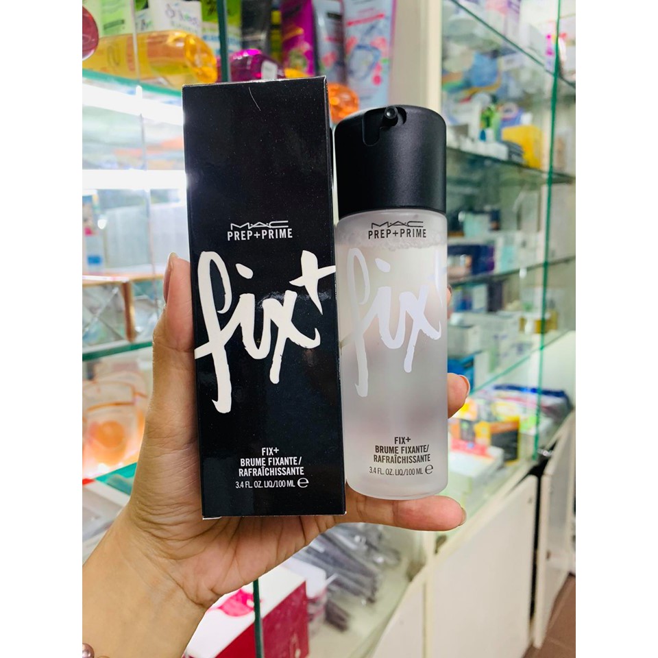 Xịt Khoáng Cố Định Lớp Trang Điểm MAC Prep + Prime Fix + Brume Fixante 100ml