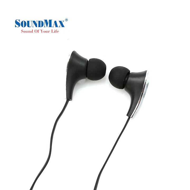 Tai nghe Soundmax AH701 (Đen)-Hàng Chính Hãng