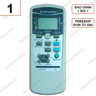 Remote Máy Lạnh Mitsubishi 2 Chiều Giá Rẻ
