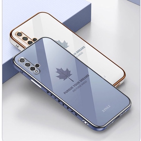 Ốp Điện Thoại Mạ Điện Hình Lá Phong Kèm Dây Đeo Cho samsung s22 s22 u s22 plus note 20 note 20 u note 10 note 10 pro