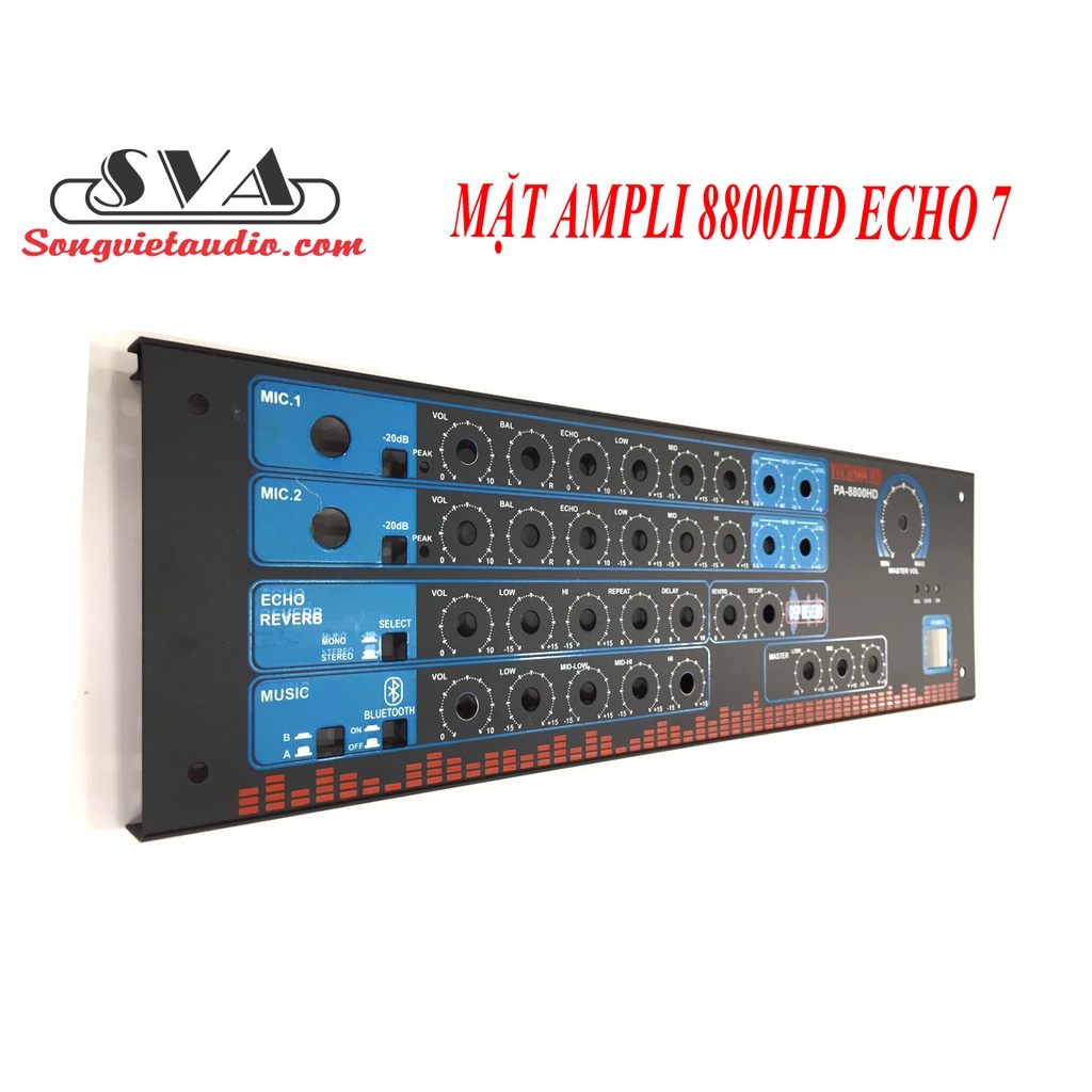 MẶT AMPLI 8800 HD ECHO 7