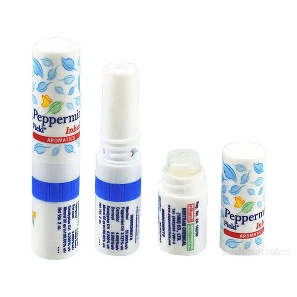 Hít mũi bạc hà Peppermint Field Inhaler Thái Lan