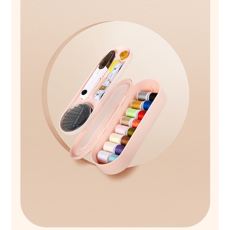 Hộp Dụng Cụ May Vá Đa Năng Tiện Dụng Thiết Kế Sang Trọng