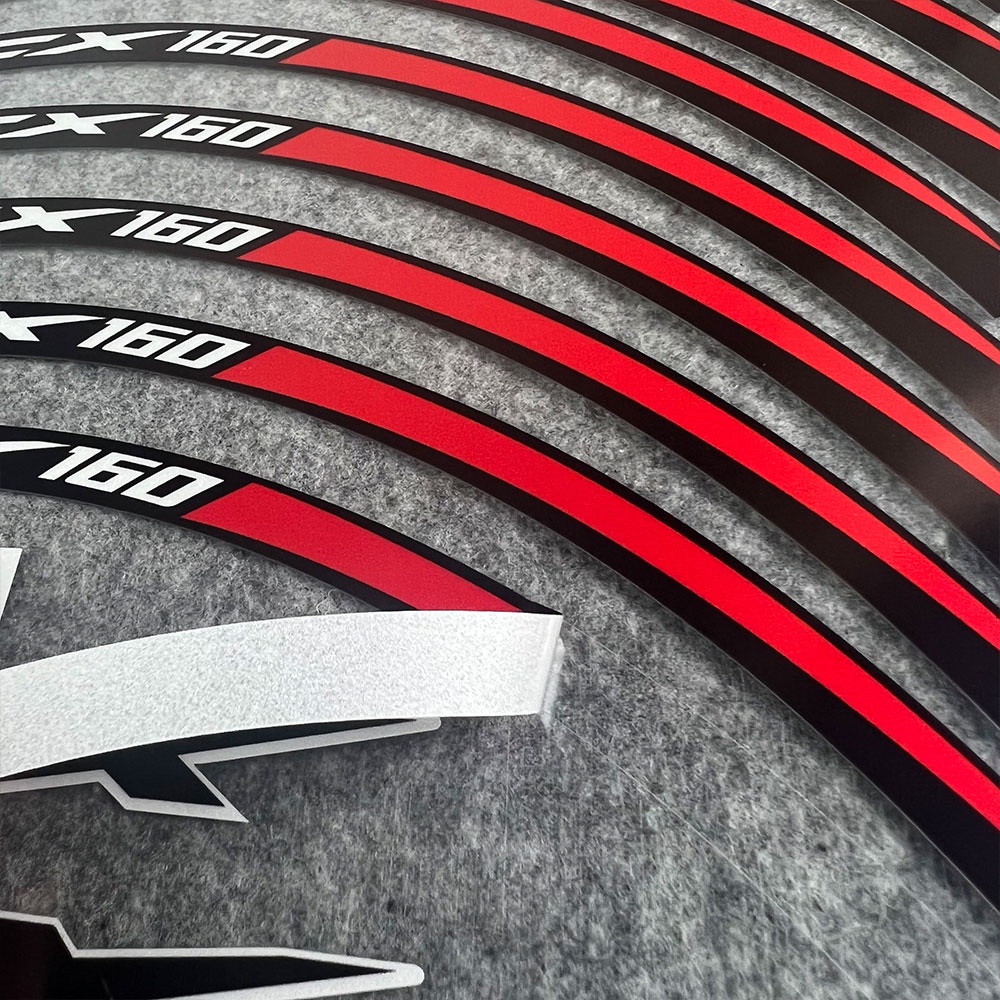 Miếng Dán Phản Quang Trang Trí Vành Bánh Xe Scooter HONDA PCX 160 Pcx160 2021 2022