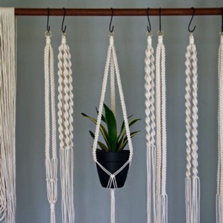 Dây treo cây macrame