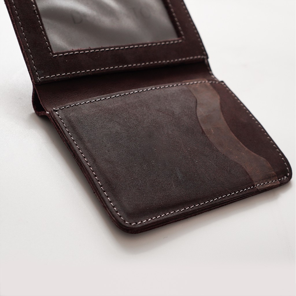 Ví MORI Da Sáp Nhập Khẩu Bóp Gập Form Chuẩn Cao Cấp Chống Thấm Nước Unisex Nam Nữ DOLANTO | BigBuy360 - bigbuy360.vn