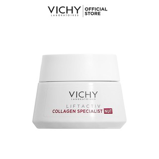 [HB GIFT - Hàng tặng không bán] Kem dưỡng cải thiện dấu hiệu lão hoá da ban đêm Vichy Liftactiv Collagen Specialist 15ml