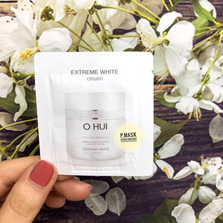 [ DATE MỚI NHẤT ] Gói Sample Kem Dưỡng Trắng Chống Lão Hóa Da OHUI Extreme White Cream 1ml/gói