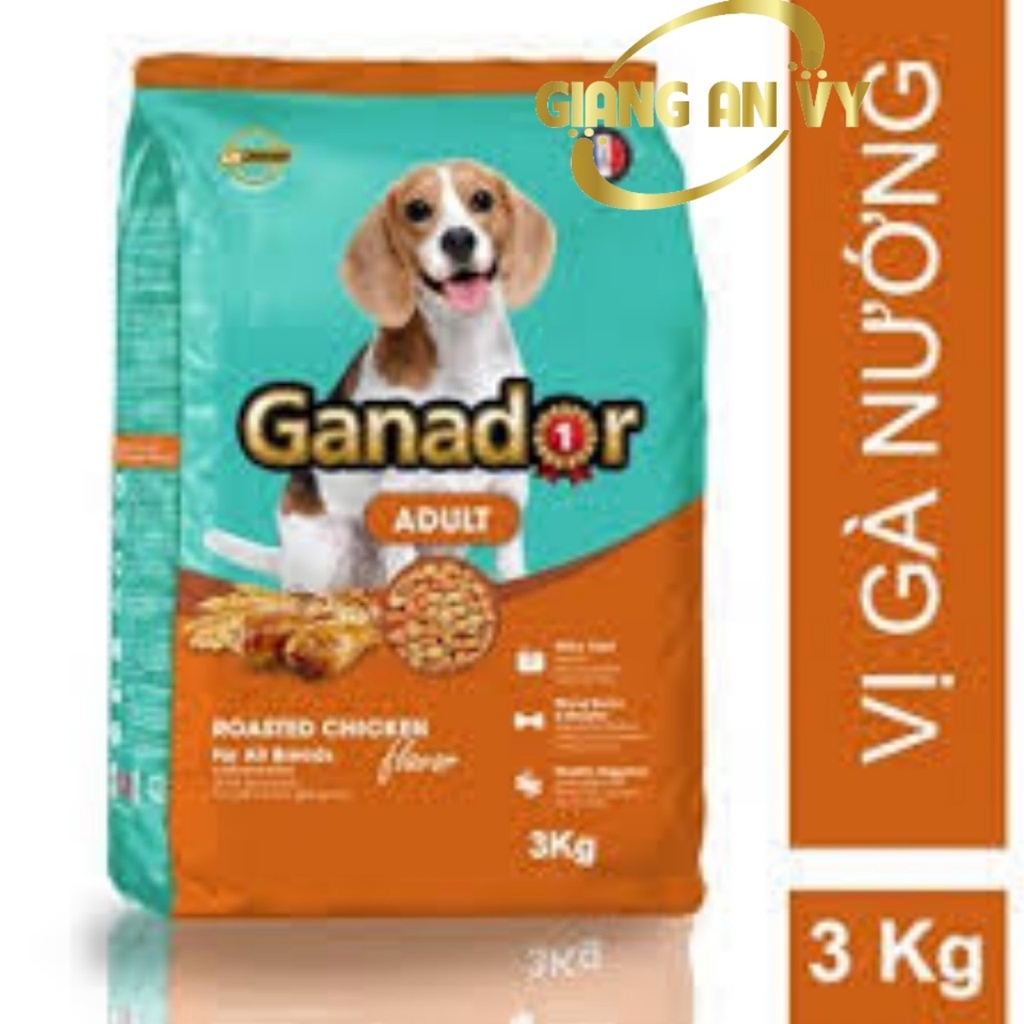 3kg GANADOR ADULT VỊ THỊT GÀ - THỨC ĂN CHÓ TRƯỞNG THÀNH