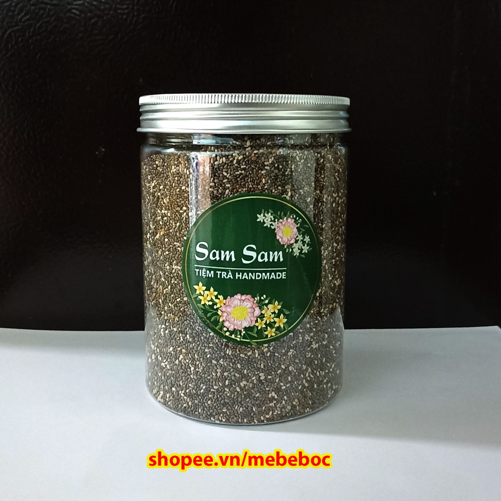 Hạt chia úc hữu cơ đen trắng 500g organic giúp giảm cân