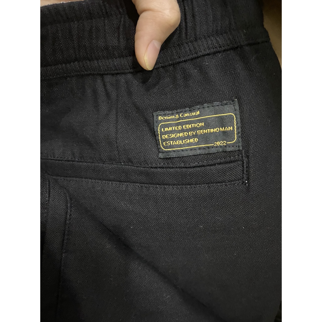 Quần Short Kaki Ngắn Unisex Nam Nữ BENTINO Dây Rút Hàng Xuất Xịn