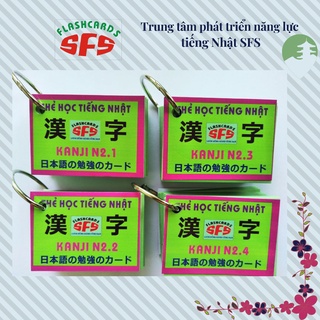 Bộ thẻ học kanji n2 sfs_ 400 chữ kanji