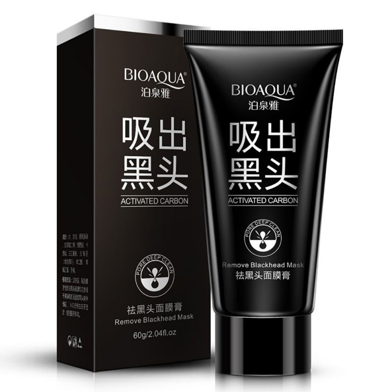 Mặt nạ bùn đen BIOAQUA xóa mụn và mụn đầu đen