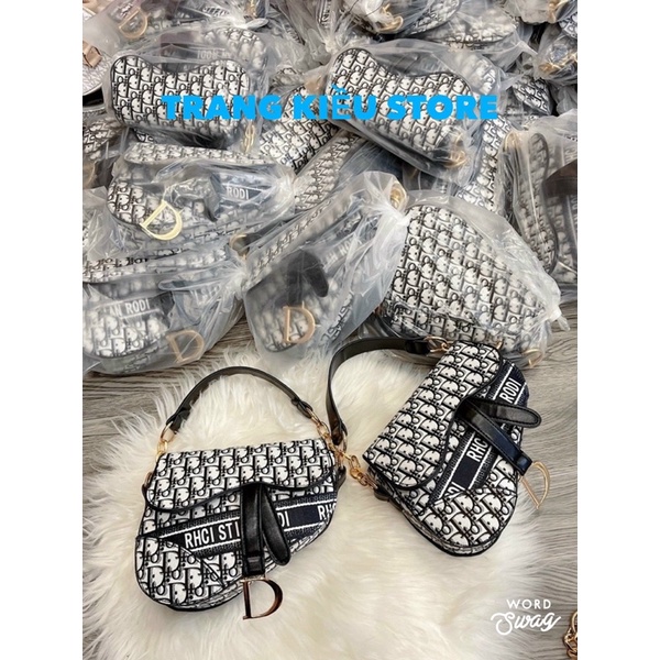 Túi Đeo Chéo, Đeo Vai Nữ Dáng Yên Ngựa Thời Trang Phong Cách Hàn Quốc