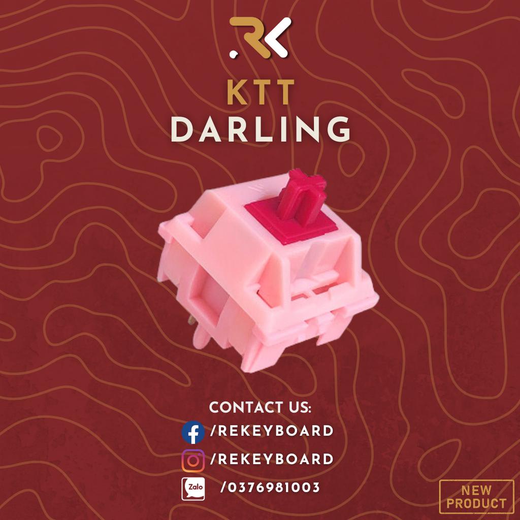 KTT Darling Switch | Linear Switch | Công tắc phím cơ | Rekeyboard