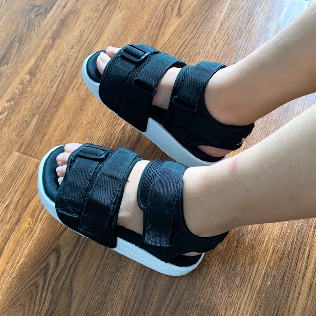 [Mã FAMARAL1 giảm 10K đơn 50K] Chuẩn Dép sandal đen trắng hàng cao cấp Fullbox