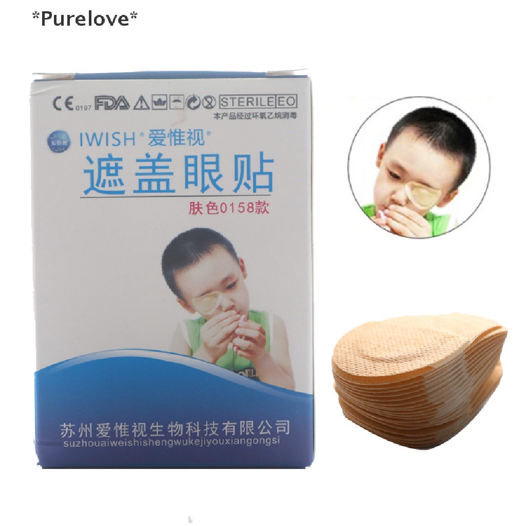 Set 20 Miếng Dán Mềm Mại Hỗ Trợ Luyện Tập Chỉnh Hình Mắt Cho Bé