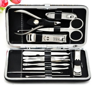 Bộ Kềm Cắt Móng Kìm Bấm Móng Tay 12 Món