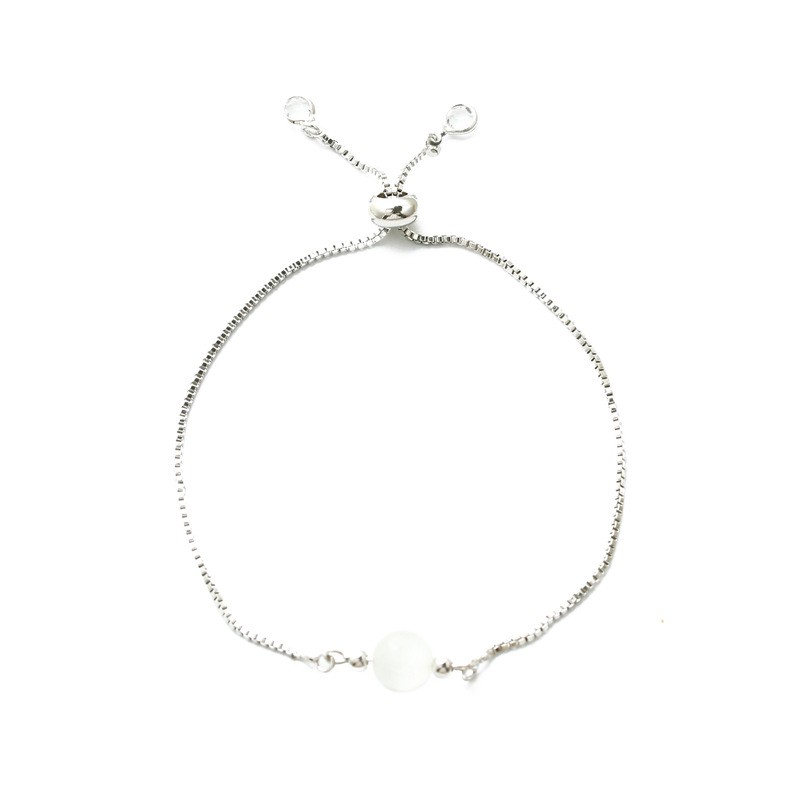 Vòng tay đá Opal tùy chỉnh sang trọng ephong cách Hàn Quốc