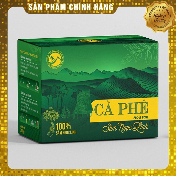 {công ty TuMơRông} Cà Phê Sâm Ngọc Linh