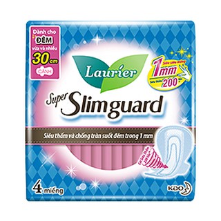 Băng Vệ Sinh Laurier Super Slimguard 10 miếng 22.5cm