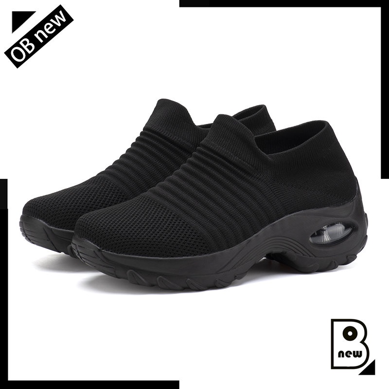 Giày Thể Thao Đế Độn Thời Trang 2022 Dành Cho Nữ Giày Slip On Plus Size: 35-43