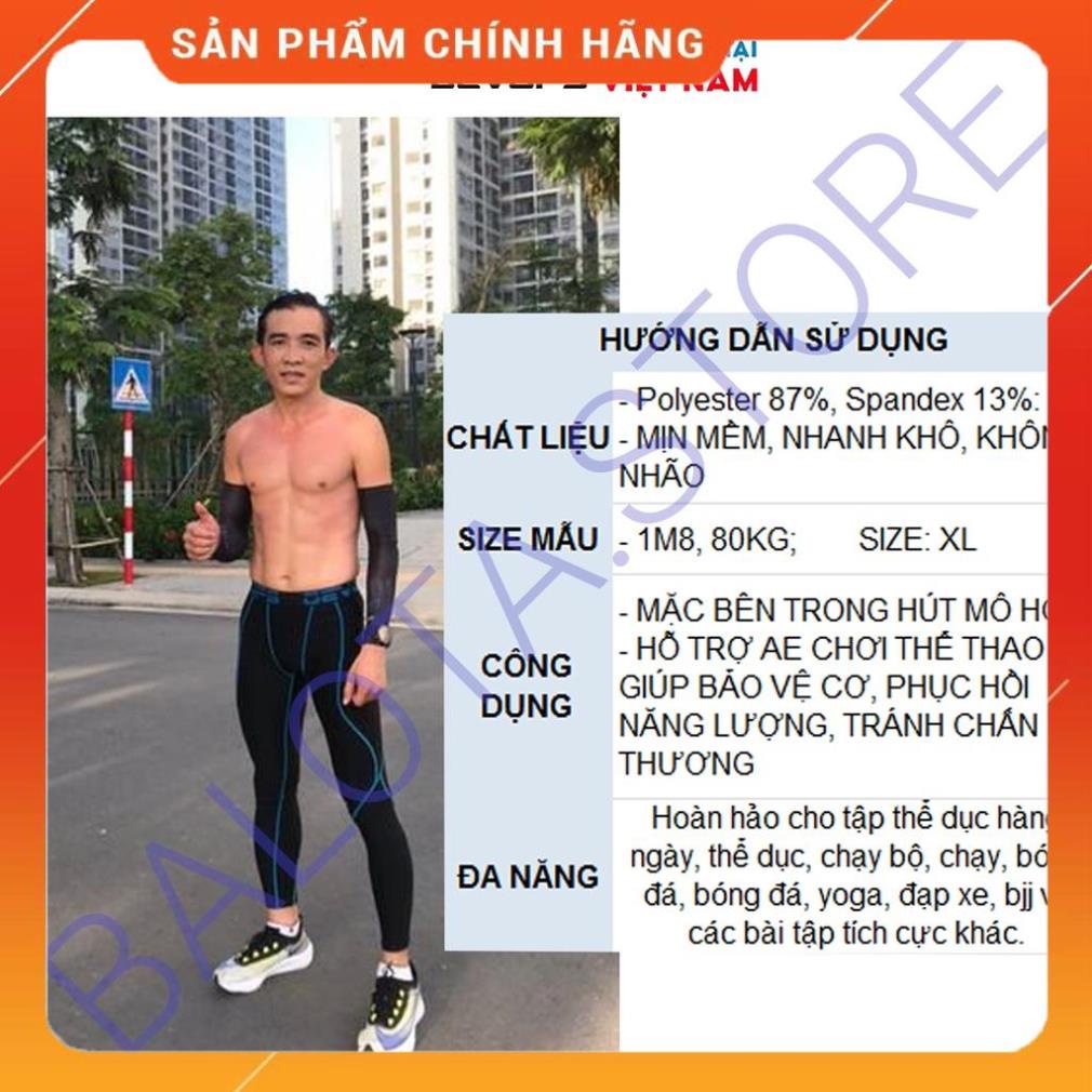 Hàng Tốt Quần legging thể thao nam dài Devops có túi bản to form ôm thun co giãn bó cơ combat đạp xe tập tạ gym fitness