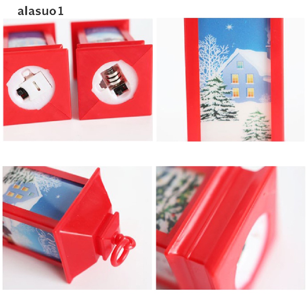 [alasuo1] Đèn Lồng LED Mini Trang Trí Giáng Sinh Năm Mới 2023