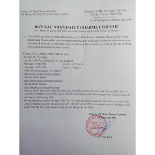 Nước Hoa Nữ Charme Monopoly 50ml