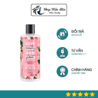 Sữa tắm love beauty and planet body wash 400ml