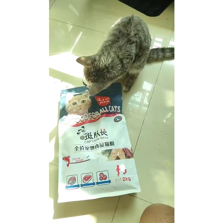 Hạt Captian Ben 500g bổ sung dinh dưỡng mix cùng 5 loại đông khô : gà viên, cá , trứng , tôm , vịt