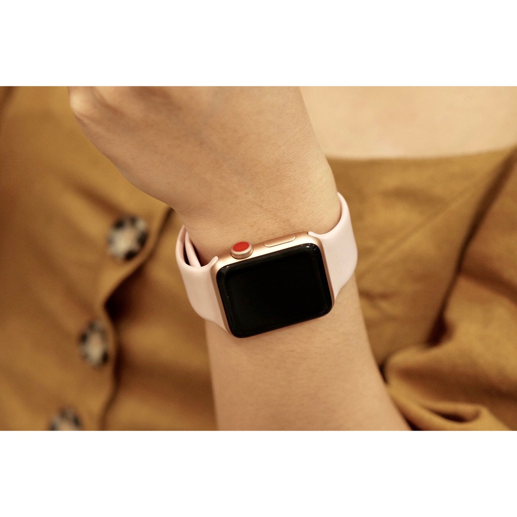 Dây đeo Apple Watch silicone thay thế cho Apple Watch 1/ 2/ 3/4 iWatch 38mm 40mm 42mm 44mm