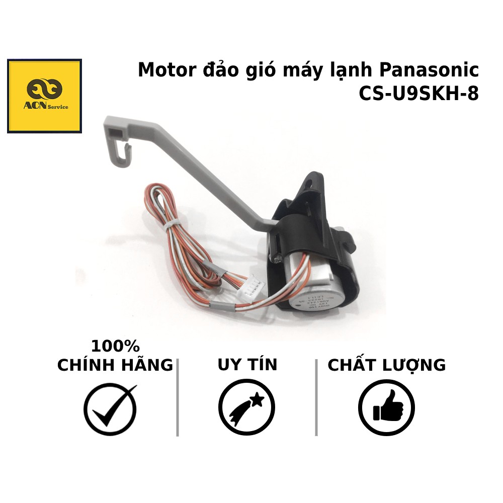 Motor đảo gió máy lạnh Panasonic CS-U9SKH-8---U12SKH-8---E9RKH-8---E12RKH-8---QE9RKH-8---QS9RKH-8