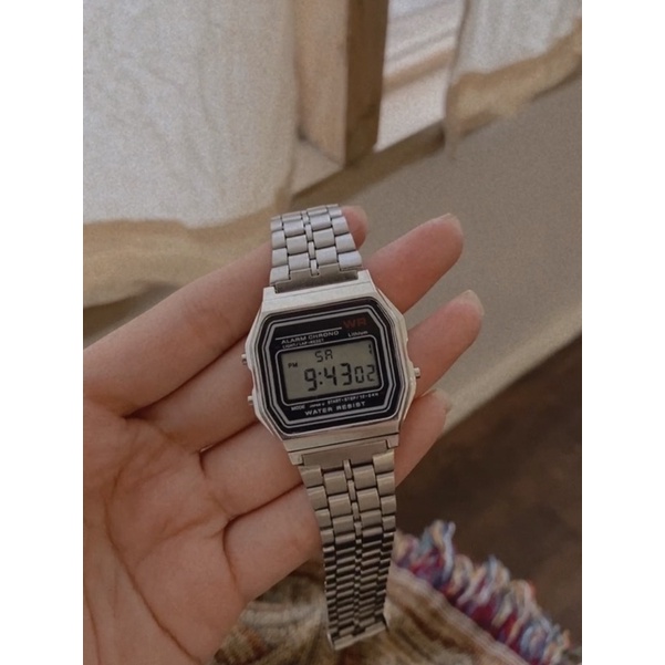 Đồng hồ điện tử nam nữ dây thép cực đẹp full chức năng DHT1 LOUSMORE | BigBuy360 - bigbuy360.vn