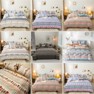 Bộ Sưu Tập Chăn Ga Gối Vintage Sang Trọng ( Polly Cotton 4 Món ) (mua kèm Vỏ gối ôm ngẫu nhiên)