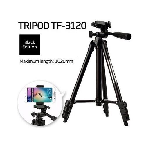 Giá Đỡ Chụp Hình Tripod 3 Chân 3120 + Đầu Kẹp