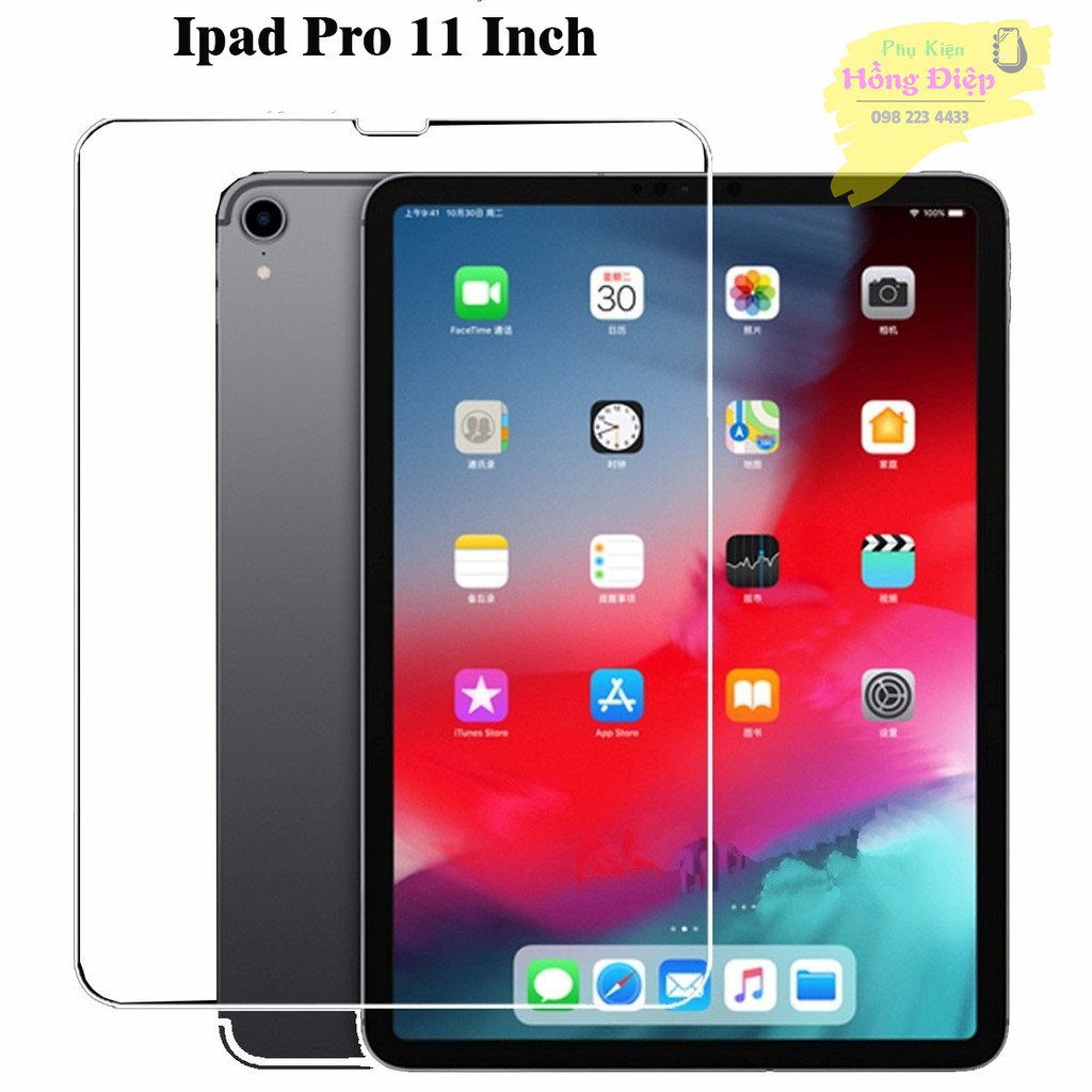 Kính Cường Lực Ipad Pro 9.7- 10.5 - 11 - 12.9 inch 2017 và 2018