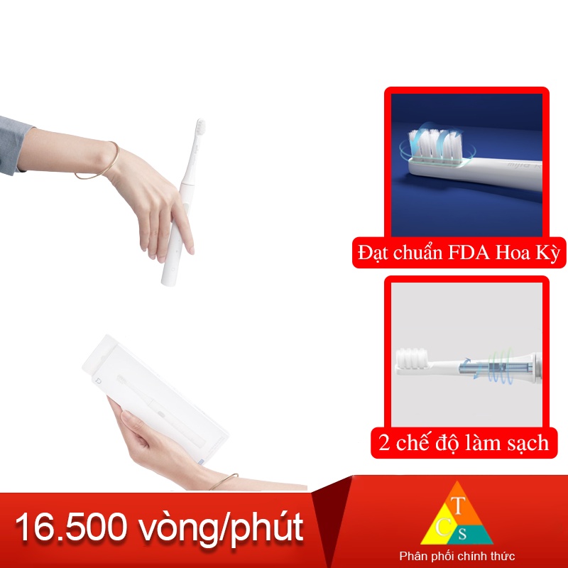 Bàn chải điện thông minh Xiaomi Mijia T100 chính hãng