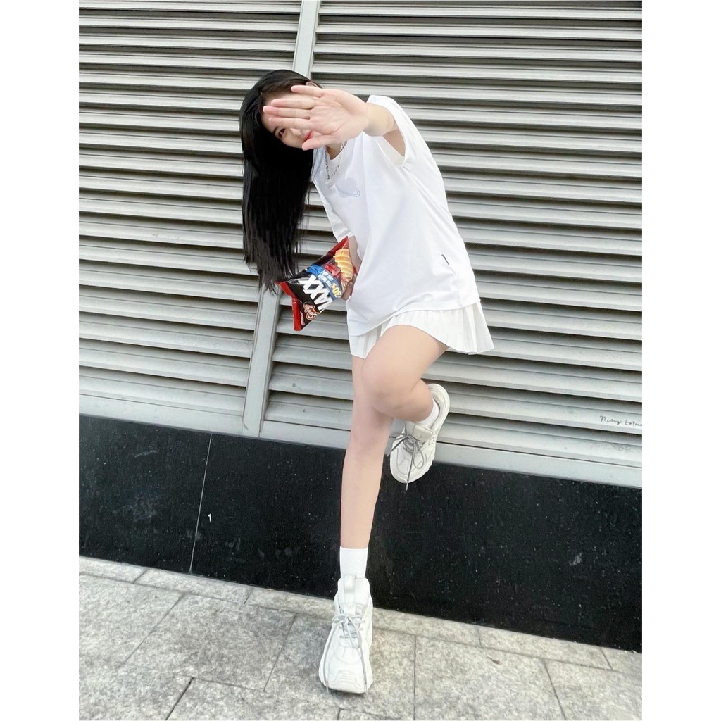 Áo thun tay lỡ trơn form rộng  GODO OUTFITS TRƠN PA001 chất liệu Premium Cotton 100% 4 chiều unisex