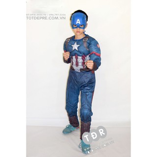 Bộ quần áo Captian cơ bắp