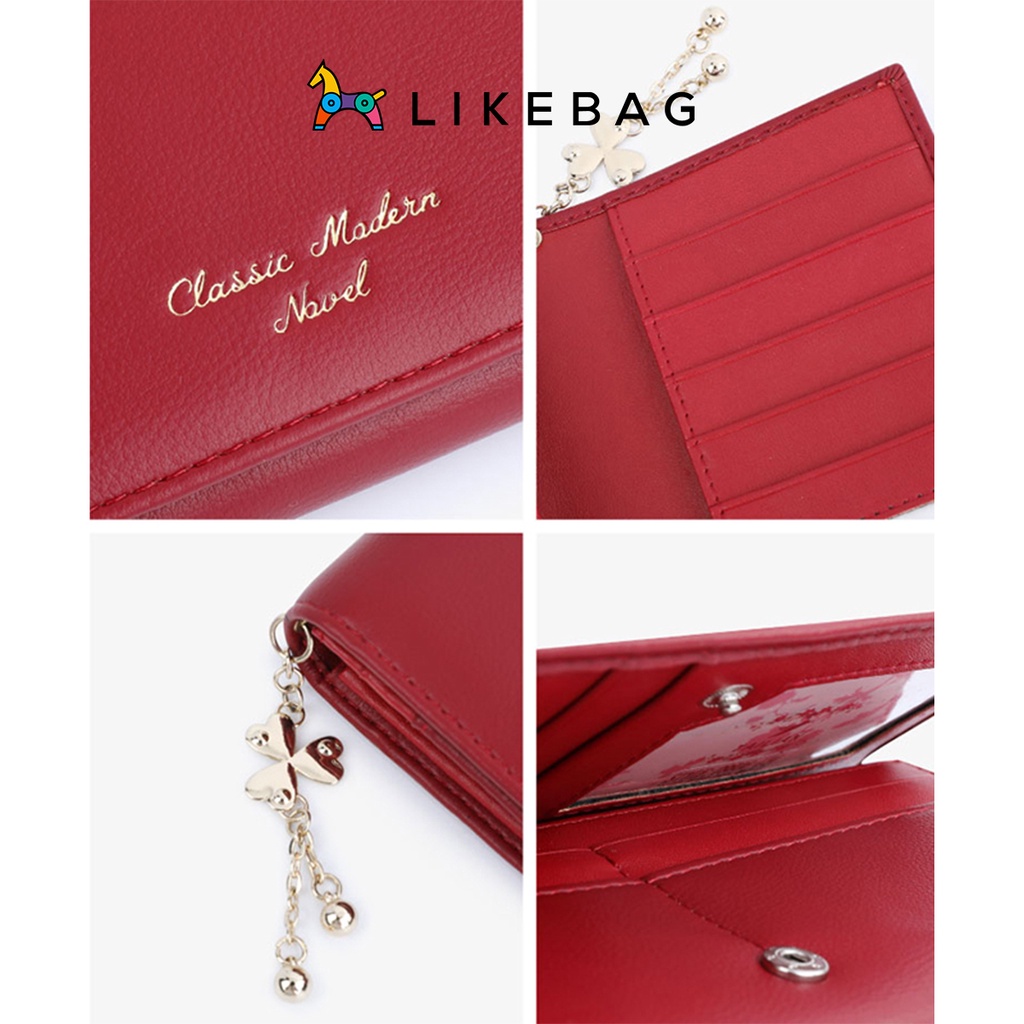 Ví nữ cầm tay dáng dài LIKEBAG cao cấp chính hãng T8806-134 - LIBAGI