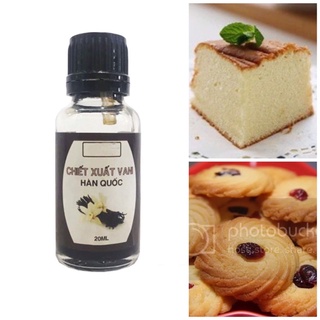 Vani làm bánh,chiết xuất vani Hàn Quốc 20ml
