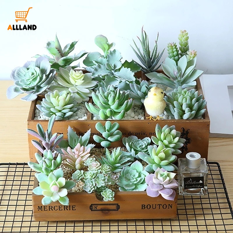 Chậu Hoa/ Cây Cảnh Bằng Nhựa Nhân Tạo Độc Đáo Trang Trí Nhà Cửa/ Sân Vườn DIY