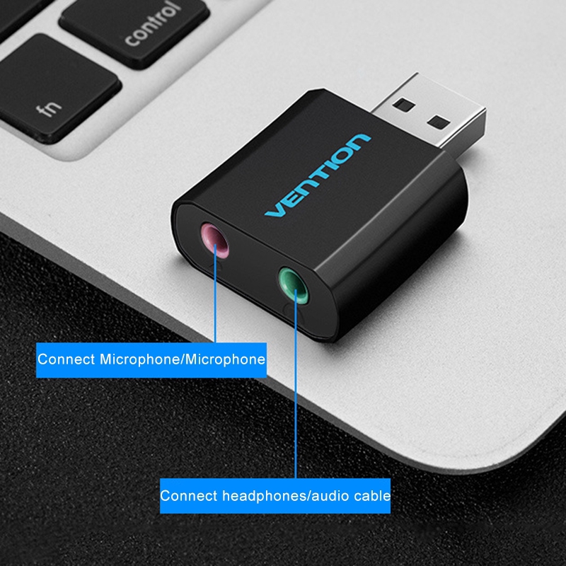 Card Âm Thanh Usb Với Giắc Cắm 3.5mm | BigBuy360 - bigbuy360.vn