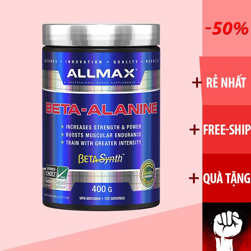 Thực Phẩm Bổ Sung Allmax Beta Alanine  - Hàng Chính Hãng